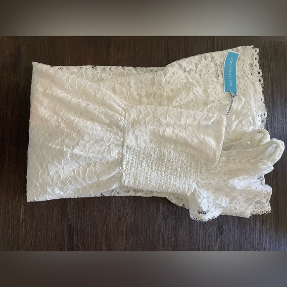 Draper James Short Sleeve Carrie Midi Dress in Lace - Picture 4 of 4